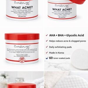 The Crème Shop Red Daily Exfoliating Pads